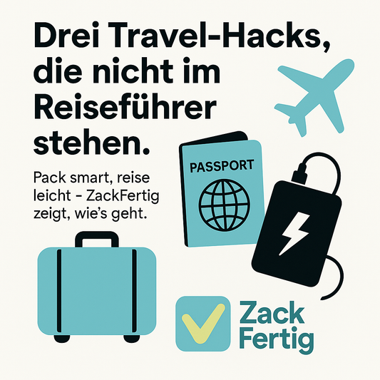 Reisen wie ein Profi - 3 geniale Hacks, die dir niemand sagt (aber jeder wissen sollte)
