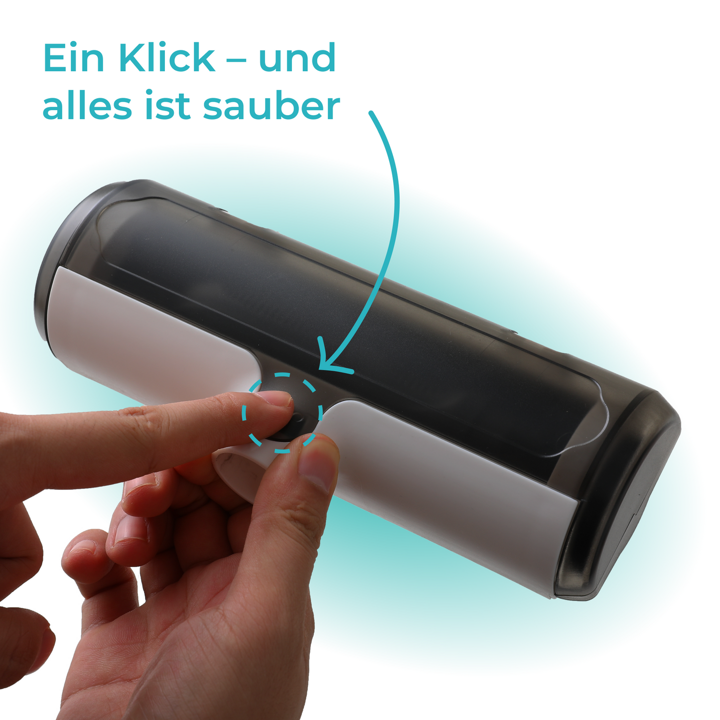 ZackFertig Tierhaarrolle – Haare entfernen ohne Akku, ohne Müll