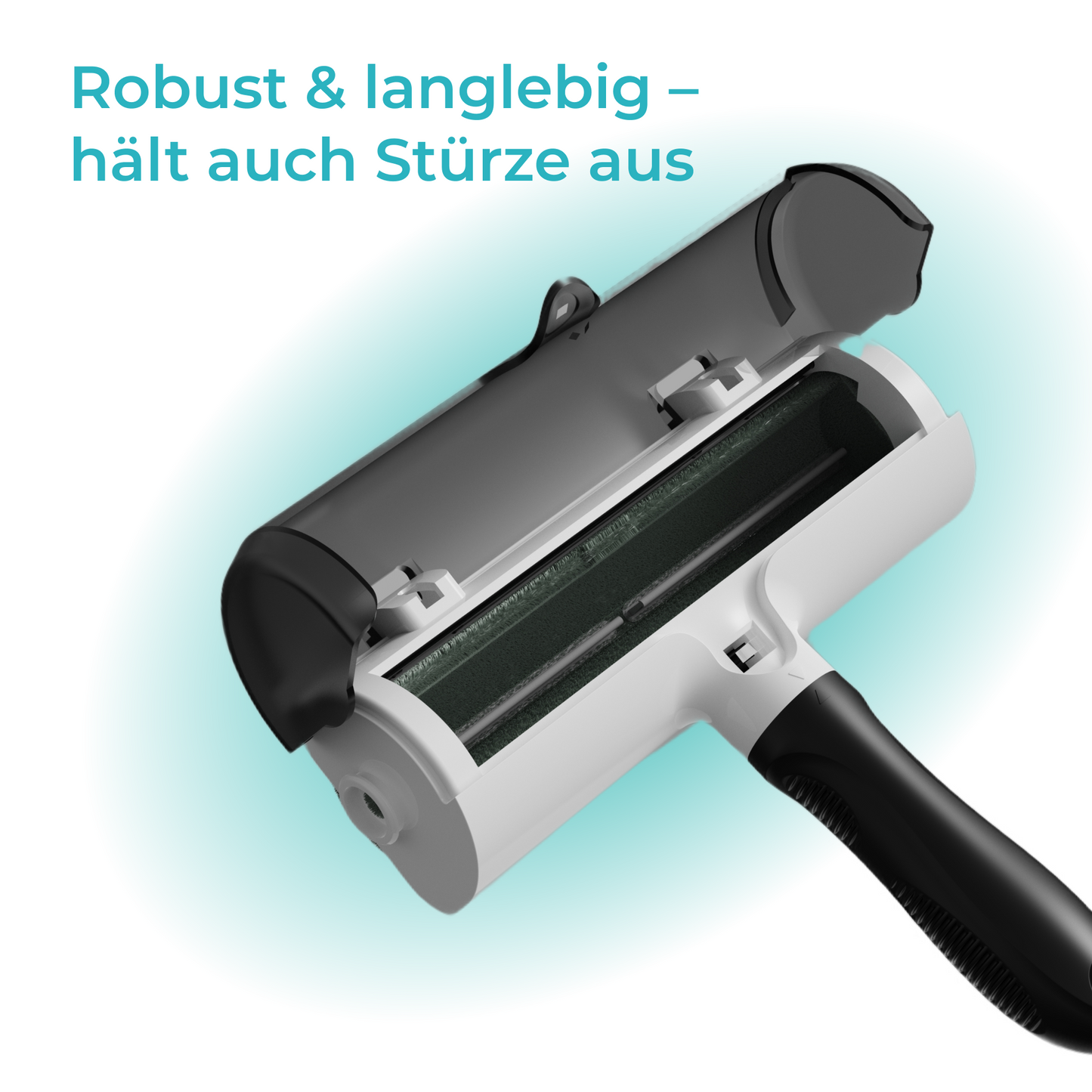 ZackFertig Tierhaarrolle – Haare entfernen ohne Akku, ohne Müll