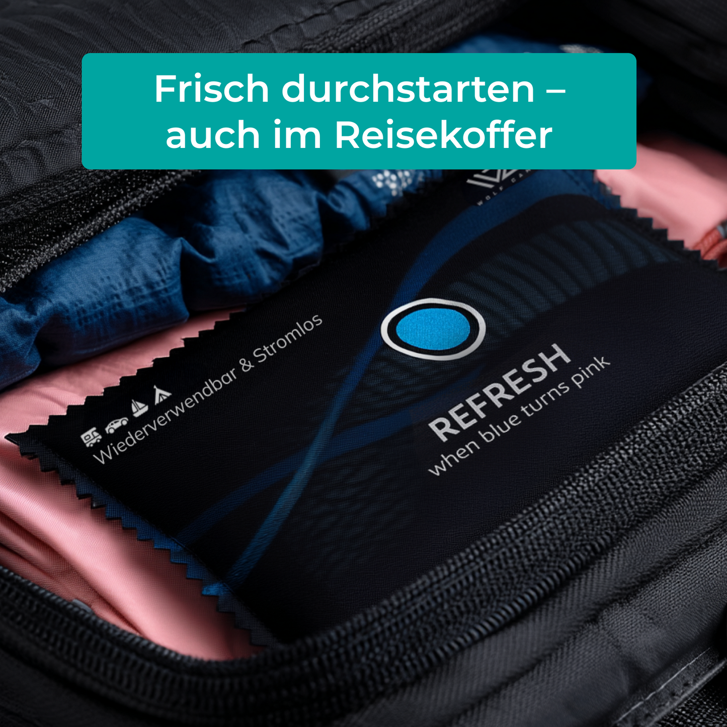WolfCamp AirGuard — Wiederverwendbar & Stromlos