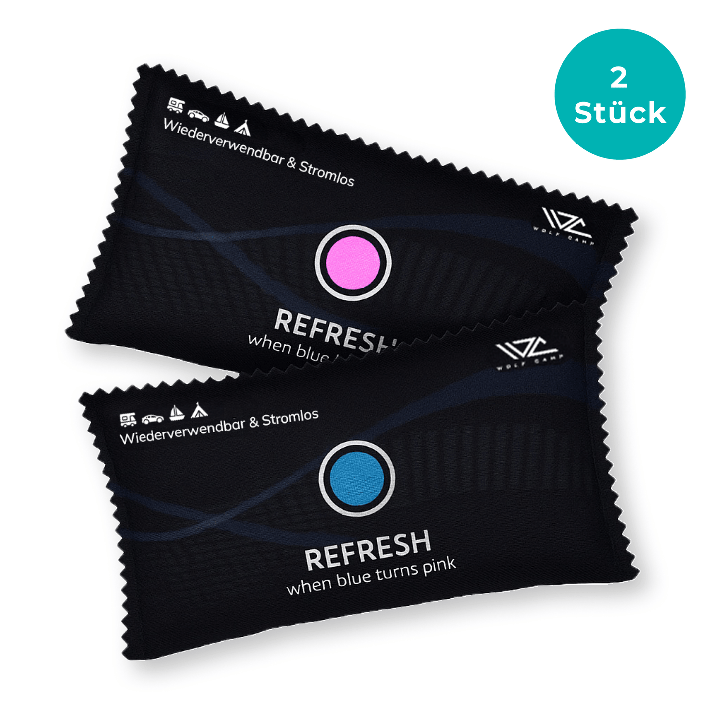 WolfCamp Luftentfeuchter — Wiederverwendbar & Stromlos - ZackFertig